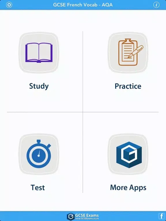 Capturas de tela do GCSE French Vocab - AQA iPad 
