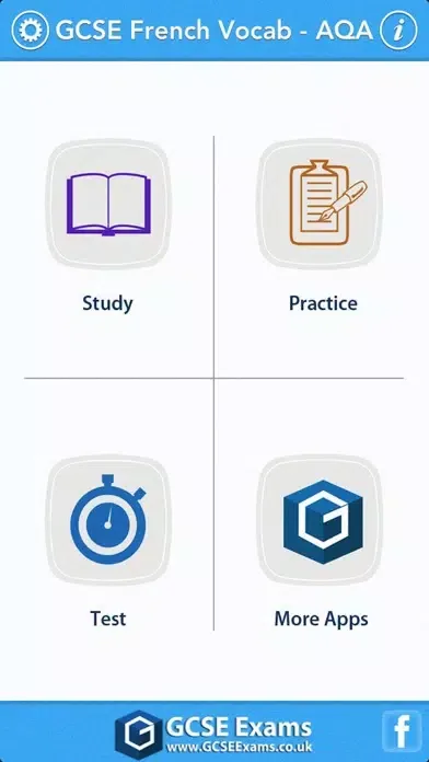 Capturas de tela do GCSE French Vocab - AQA