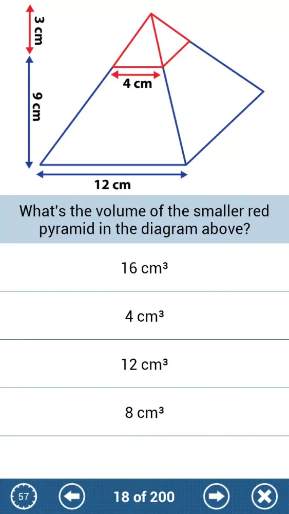 Zrzuty ekranu GCSE Maths