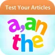 Test Your Articles Test Your Articles