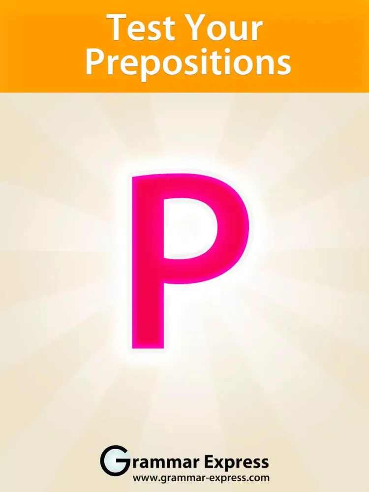 Capturas de tela do Test Your Prepositions iPad 