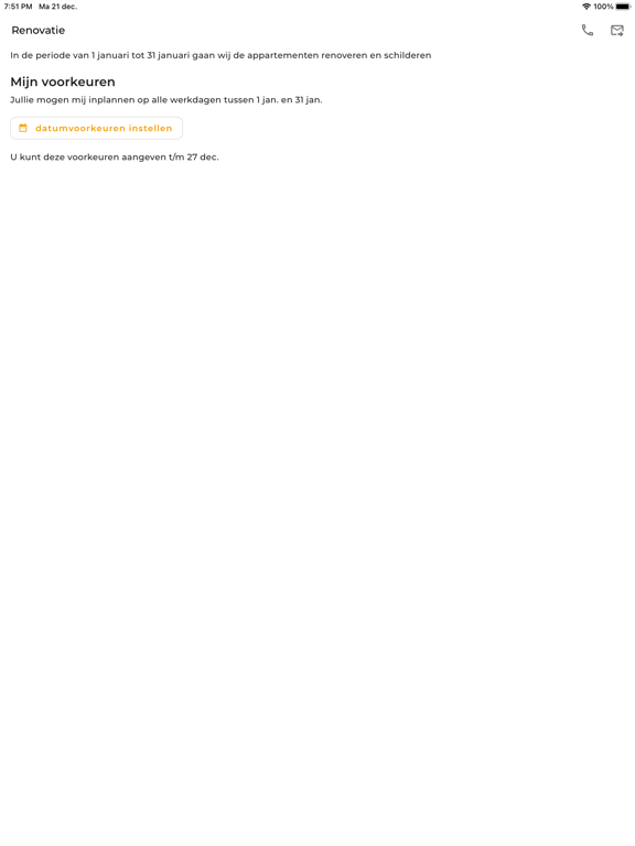 Noom Communicatie iPad  스크린샷