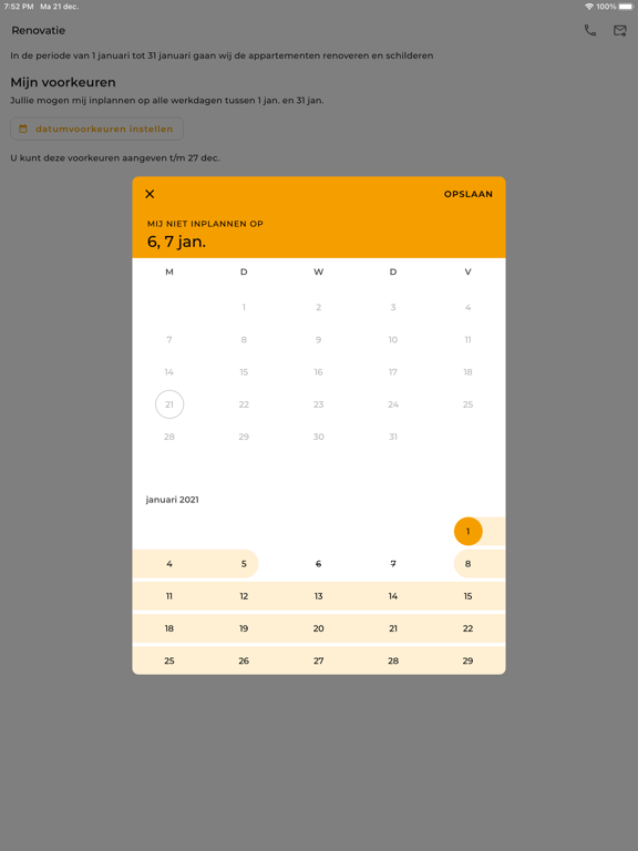 Noom Communicatie iPad  스크린샷