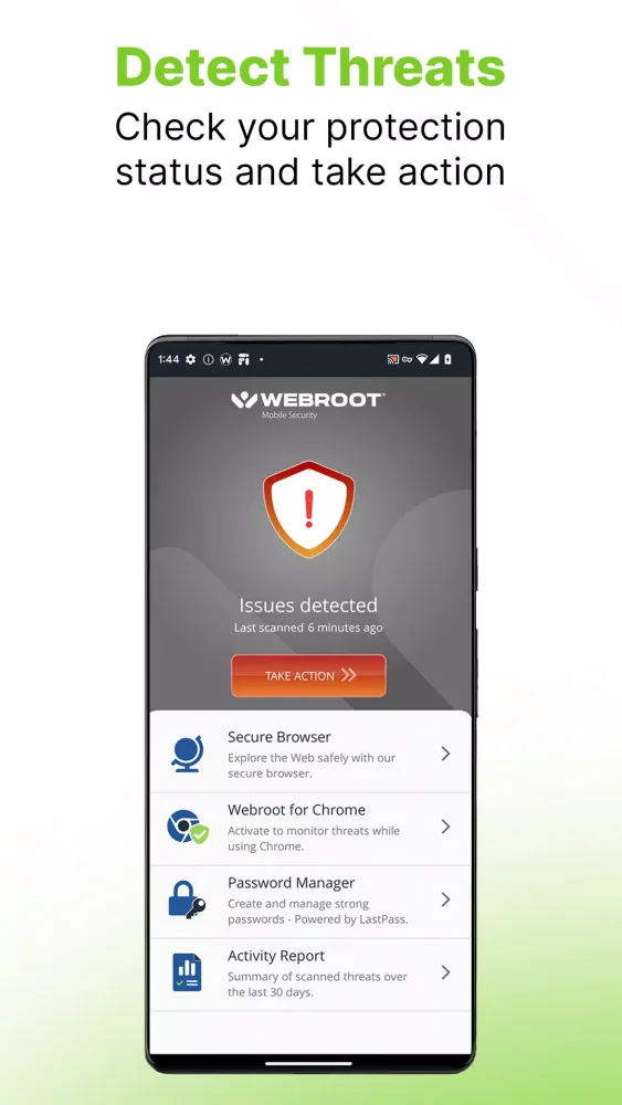 Webroot® Mobile Security Screenshots
