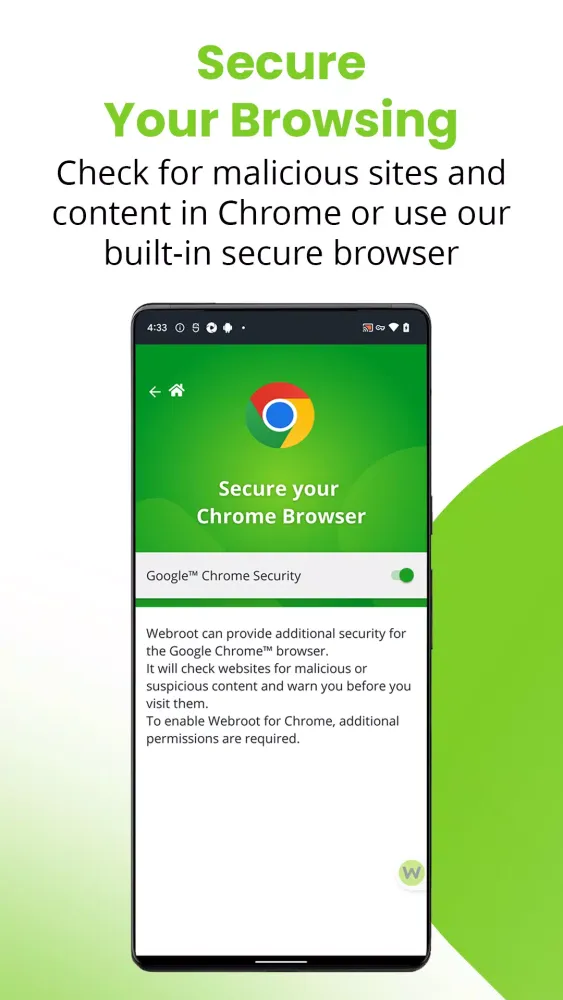 Webroot® Mobile Security Screenshots