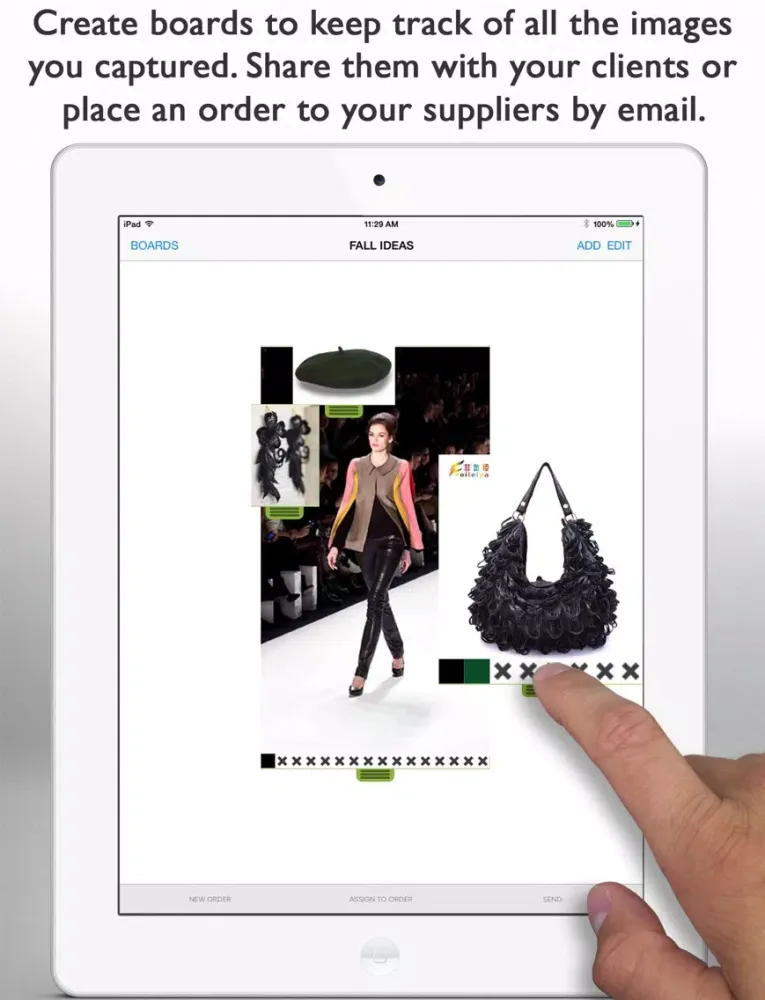 iMerchandise iPad  스크린샷