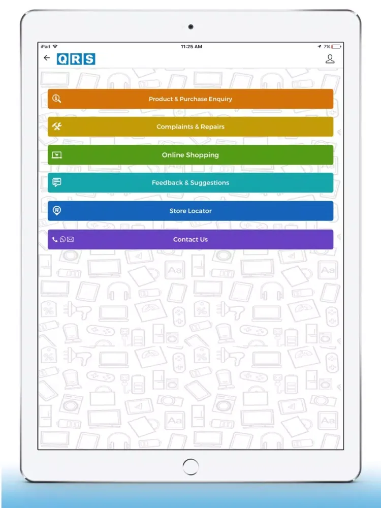 Captures d'écran de My QRS: Buy Electronics Online iPad 