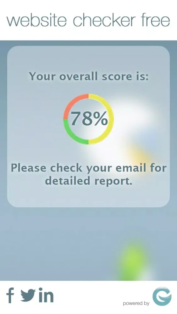 Tangkapan layar Website Checker Free