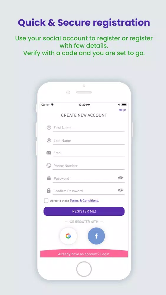 Tunuk-Topup App 스크린샷