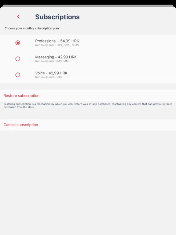 Talkyto - Twilio calls & SMS iPad  स्क्रीनशॉट