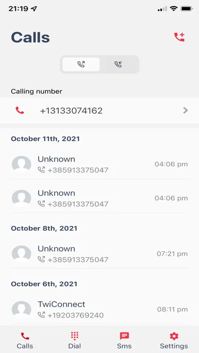 Talkyto - Twilio calls & SMS स्क्रीनशॉट