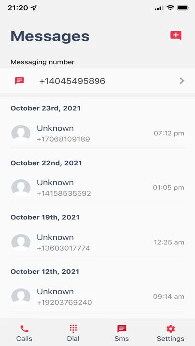 Talkyto - Twilio calls & SMS स्क्रीनशॉट