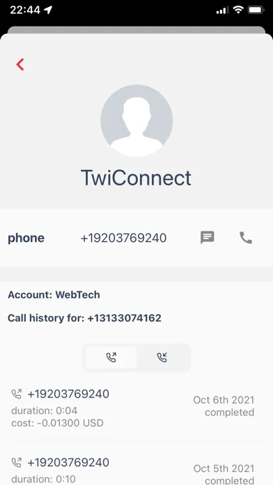 Talkyto - Twilio calls & SMS स्क्रीनशॉट