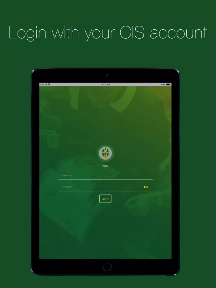 ACIS iPad 應用截圖