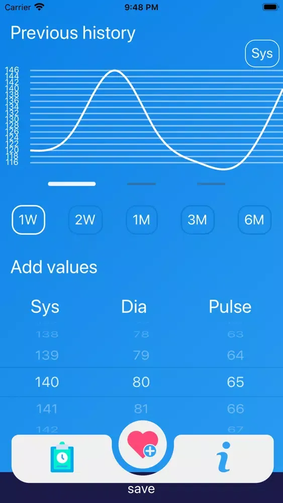 تصاویر Blood pressure diary Pro