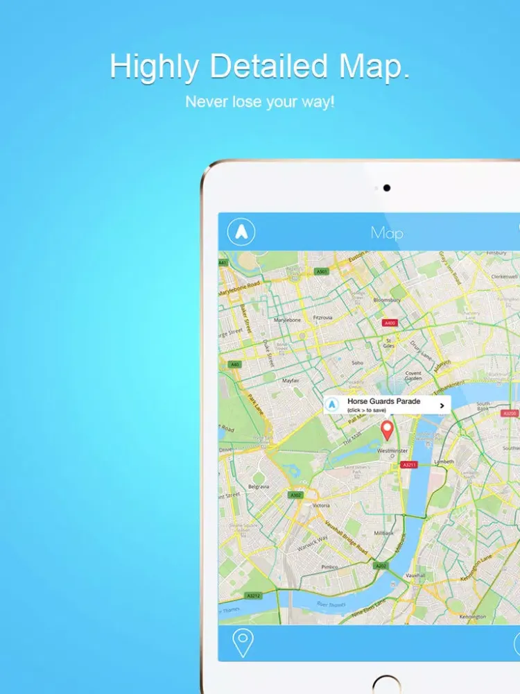 Tourist Maps - Offline Map of London City iPad  স্ক্রিনশট