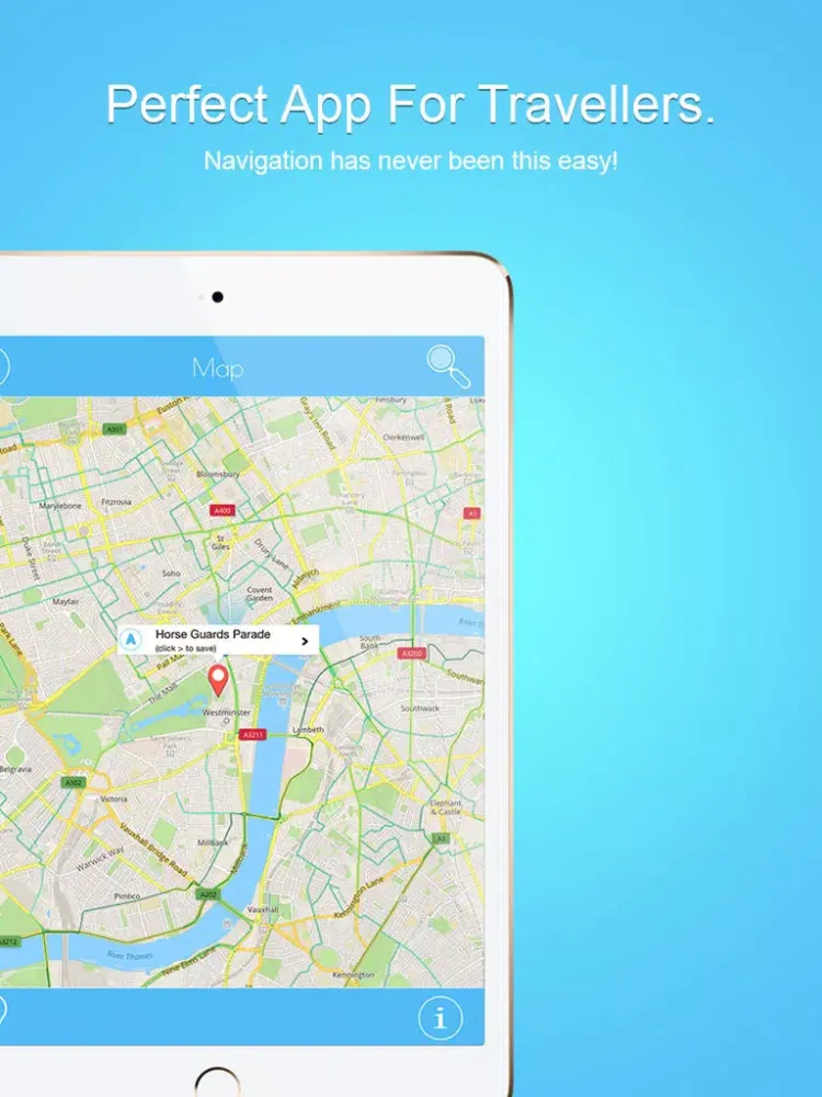 Tourist Maps - Offline Map of London City iPad  স্ক্রিনশট