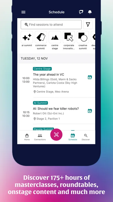 Web Summit 2024 Screenshots