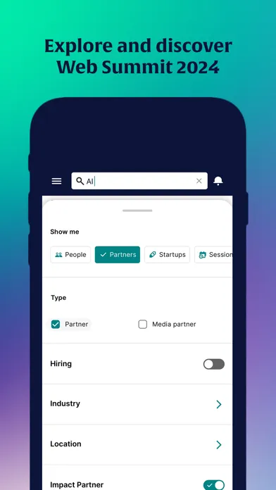 Web Summit 2024 Screenshots