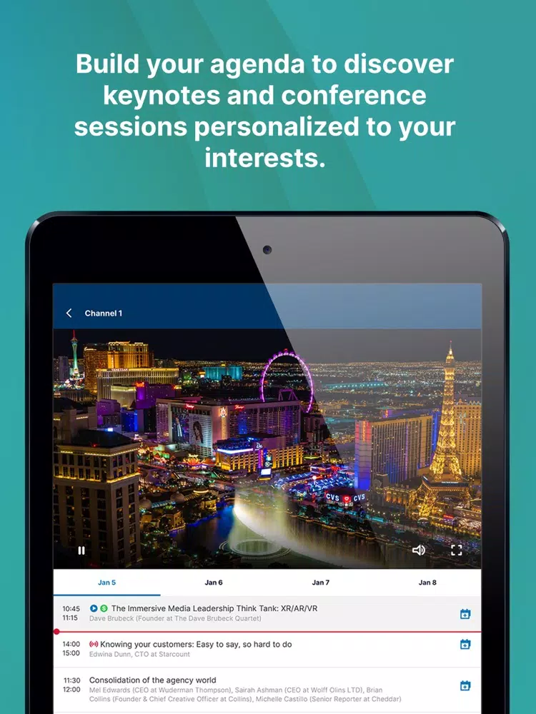 CES 2022 iPad  Ekran Görüntüleri