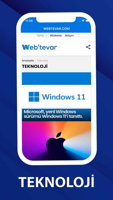 Webtevar! Ekran Görüntüleri