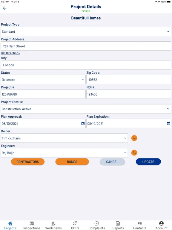 Asset Tracker Inspector iPad  Ekran Görüntüleri