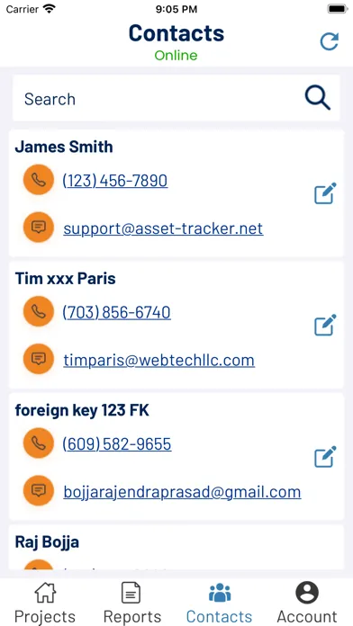Asset Tracker Inspector Ekran Görüntüleri