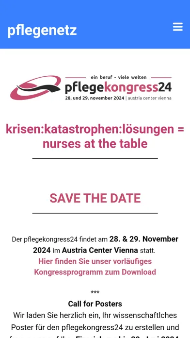 pflegekongress24 Ekran Görüntüleri