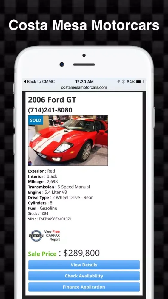 صور Costa Mesa Motor Cars (CMMC)