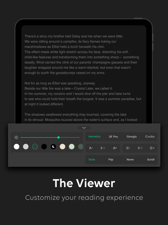 YONDER: Stories & Fiction iPad  스크린샷
