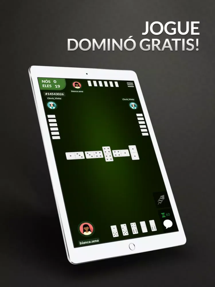 Captures d'écran de Dominoes Online Multiplayer iPad 