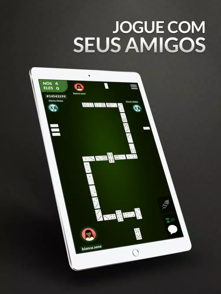 Captures d'écran de Dominoes Online Multiplayer iPad 