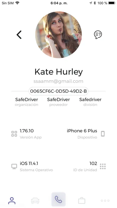 Captures d'écran de SafeDriver - Driver Behaviour