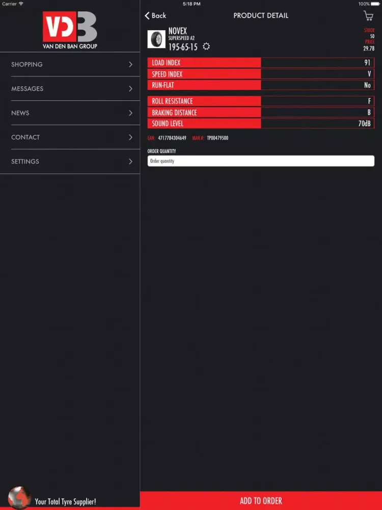 Capturas de pantalla de Van den Ban iPad 