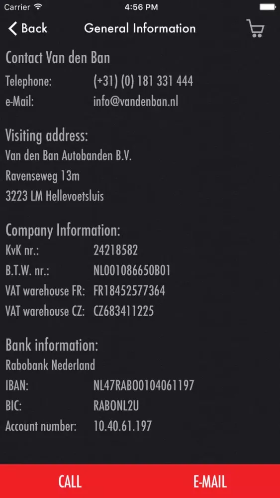 Capturas de pantalla de Van den Ban