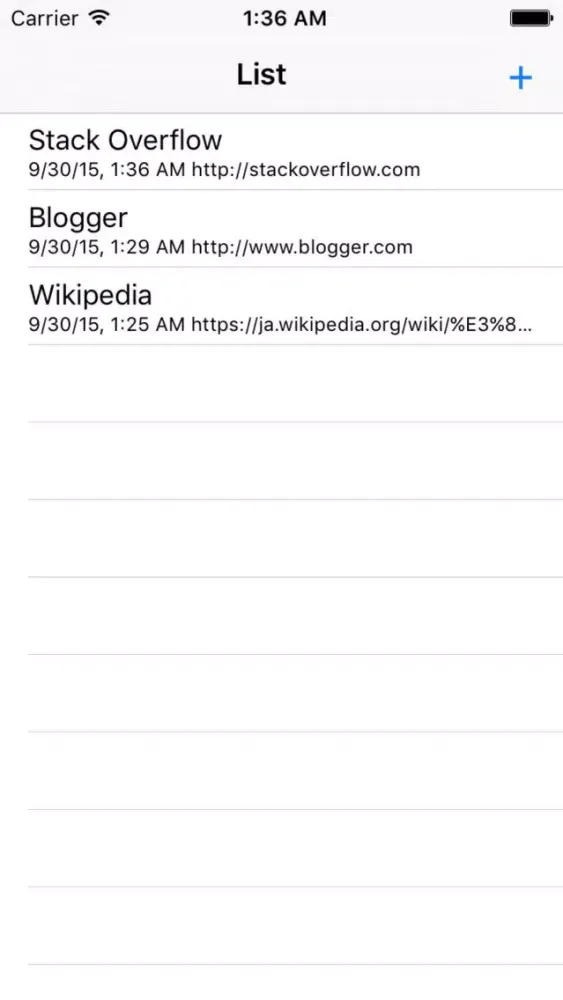 Captures d'écran de WebPage Update Monitor