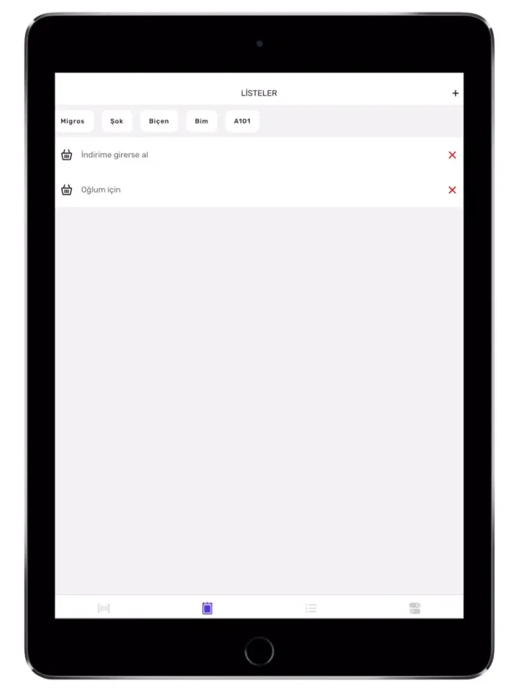 Tangkapan layar BARKET | Market Fiyatları iPad 