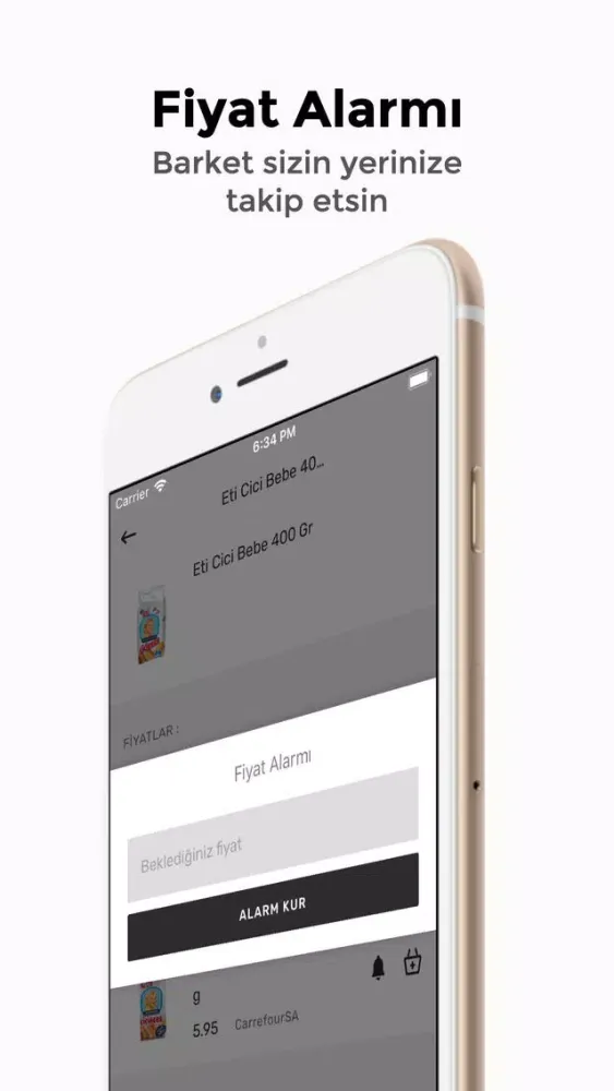 Tangkapan layar BARKET | Market Fiyatları