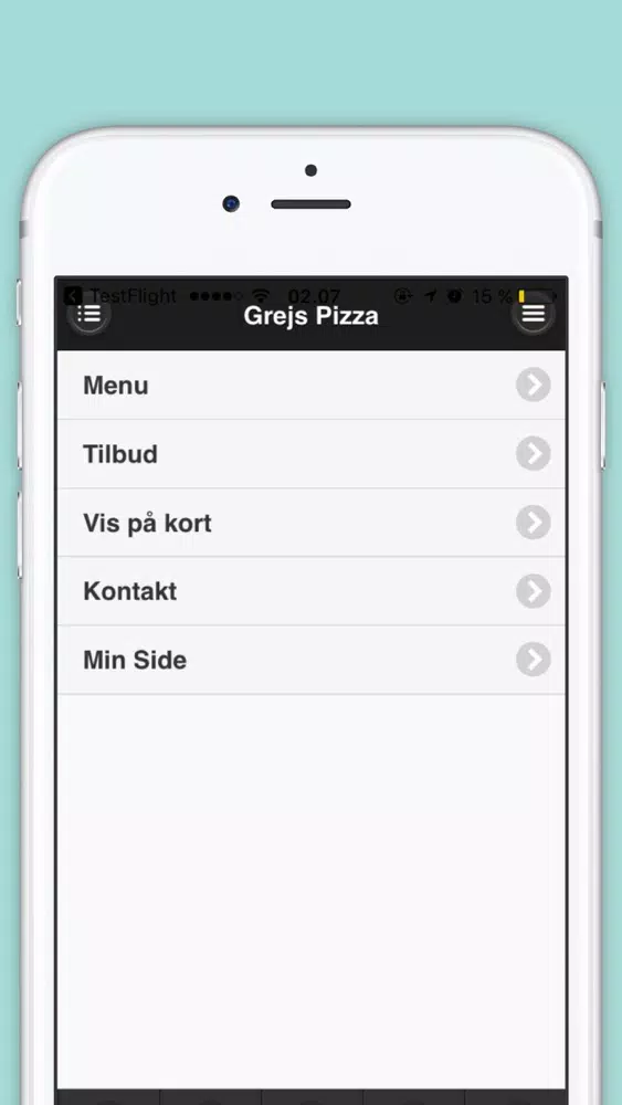 Tangkapan skrin Grejs Pizza