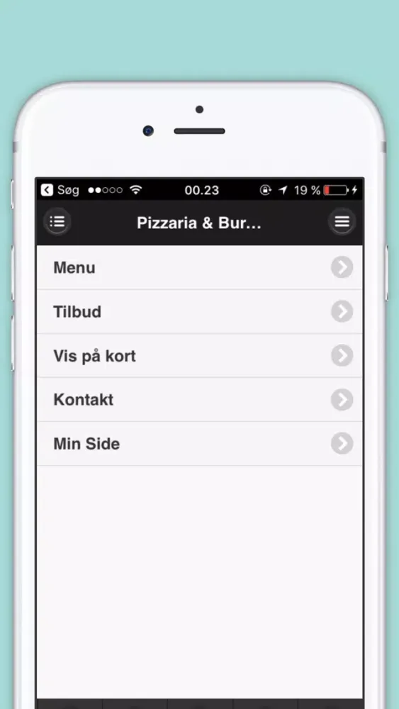 Pizzaria Burgerhouse應用截圖