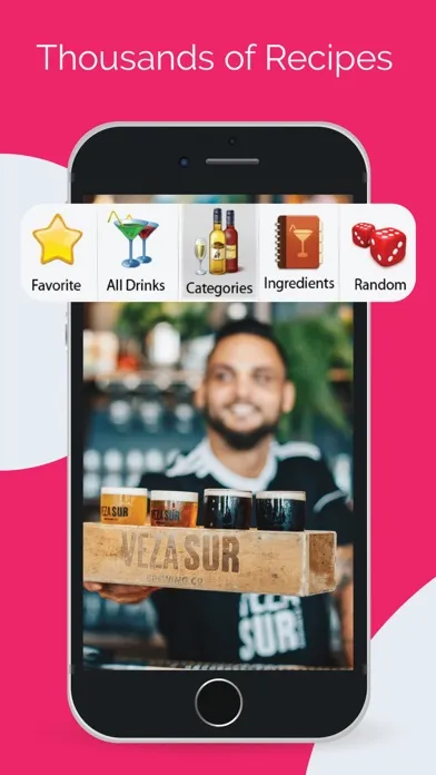 Скриншоты 8,500+ Drink Recipes