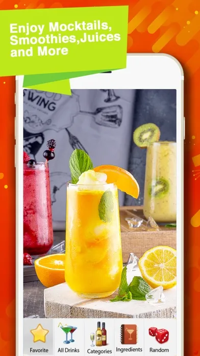 Скриншоты 8,500+ Drink Recipes