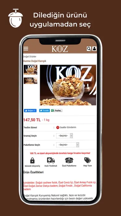 Koz Kuruyemiş Screenshots
