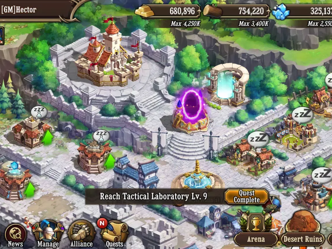 FIRST HERO iPad  سکرین شاٹس
