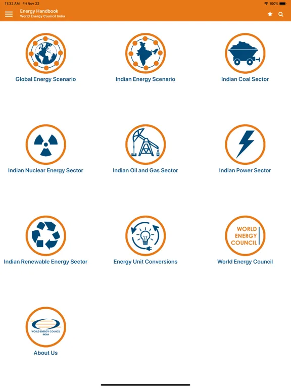 WEC India Energy Handbook iPad  Screenshots
