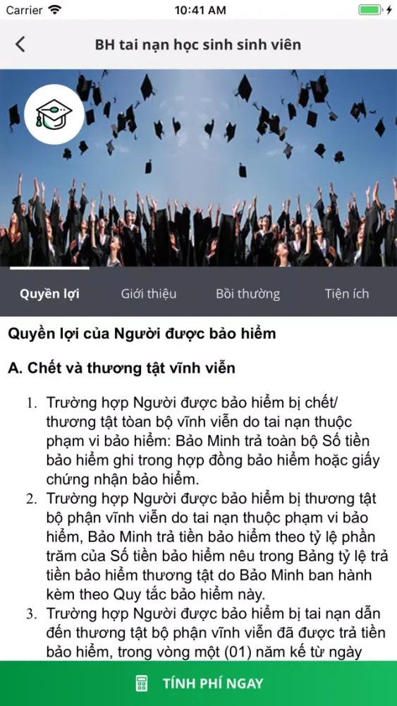 Tangkapan layar Bao Minh Truc Tuyen