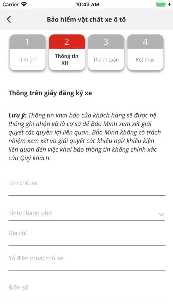 Tangkapan layar Bao Minh Truc Tuyen