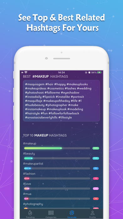 TagGen: Best Hashtag Generator应用截图