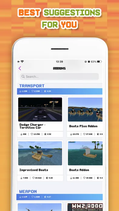MCPE - Mods for Minecraft スクリーンショット