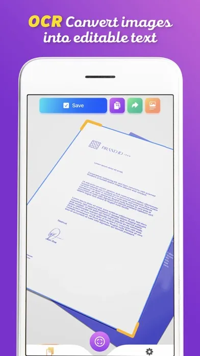 Tangkapan layar Image to Text, OCR Scanner